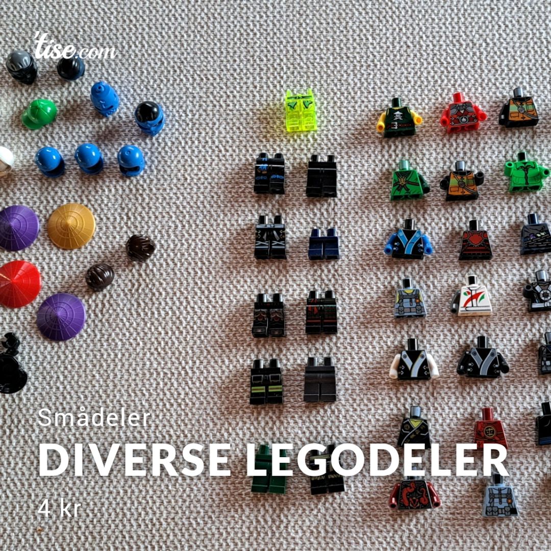 Diverse Legodeler