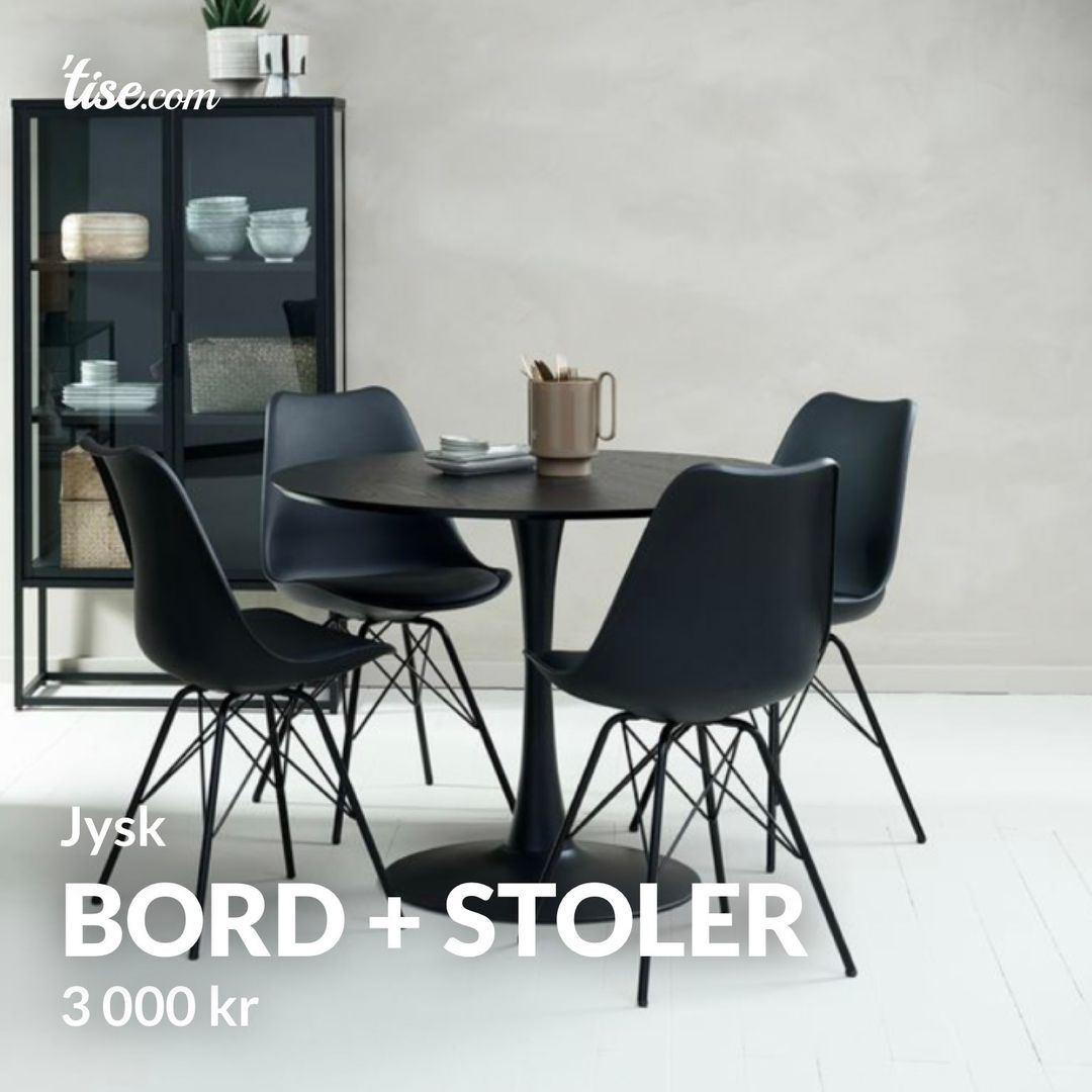 Bord + stoler