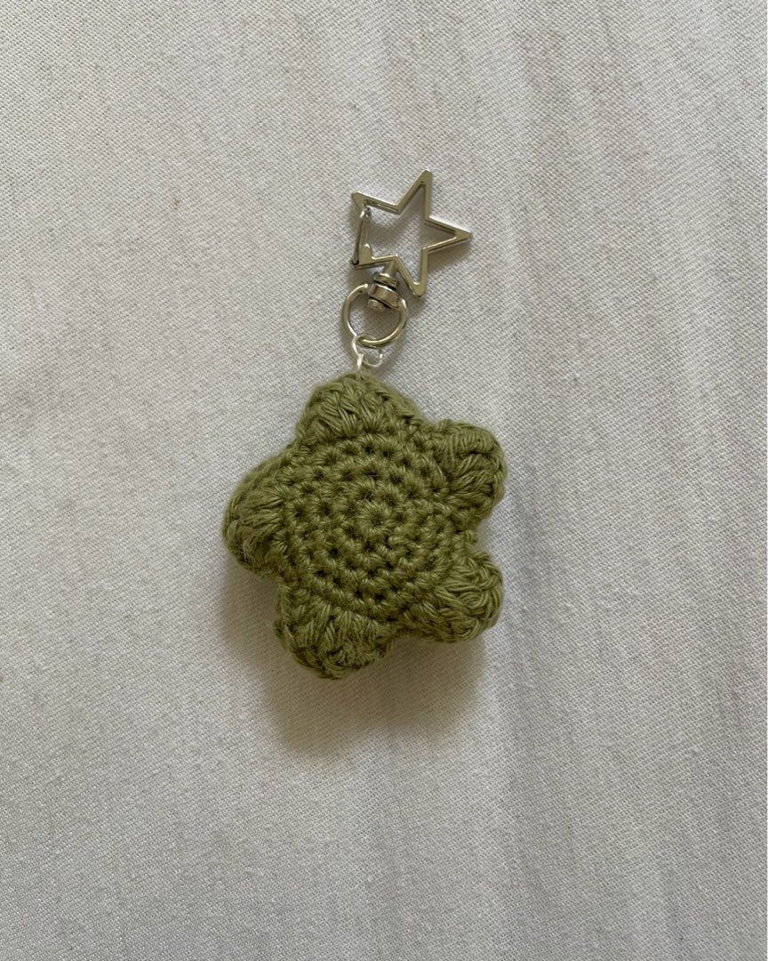 Crochet keychain