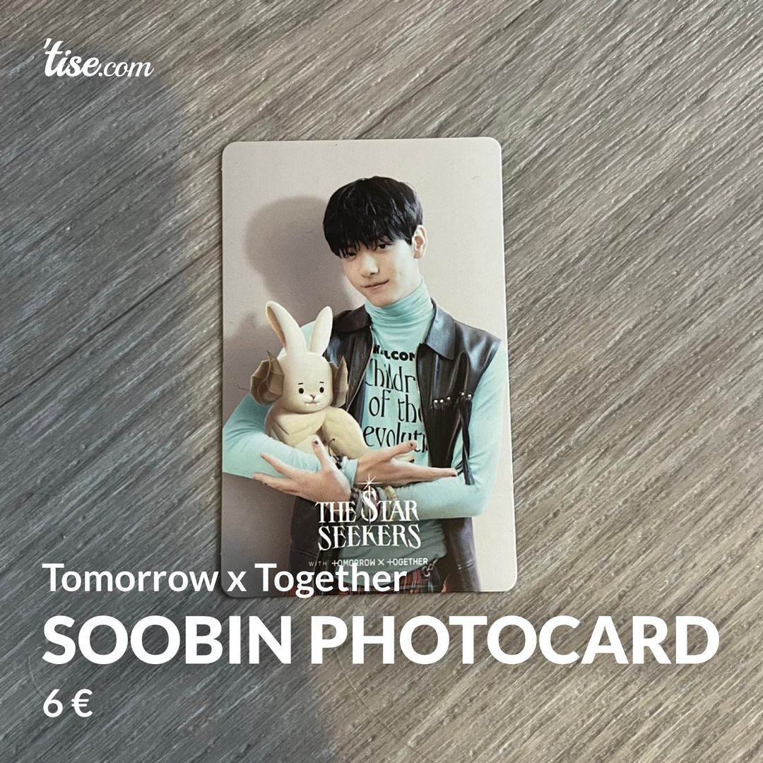 Soobin photocard