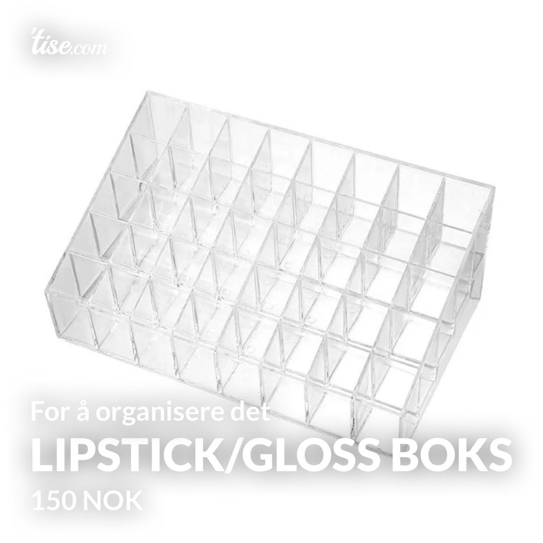 Lipstick/gloss boks