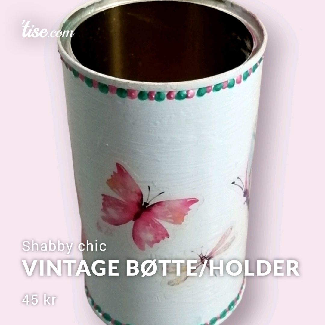 Vintage Bøtte/holder