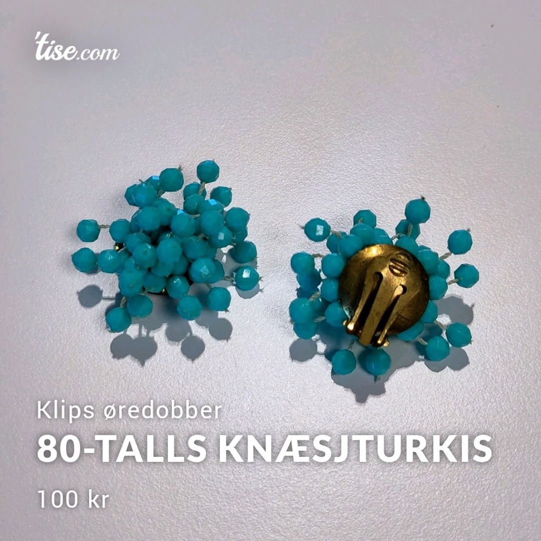 80-talls Knæsjturkis