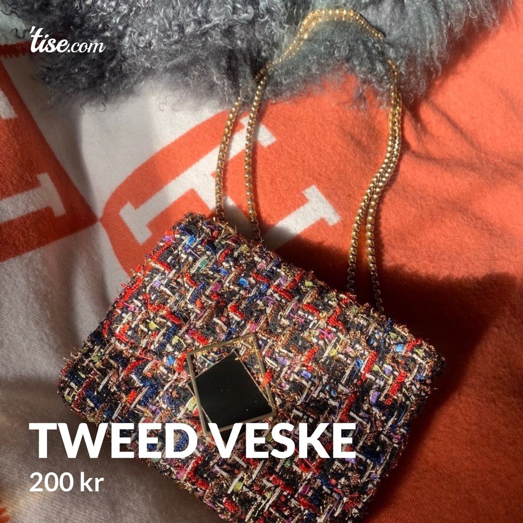 Tweed veske