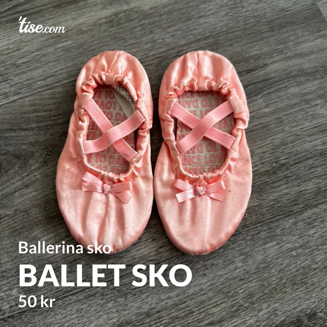 Ballet sko