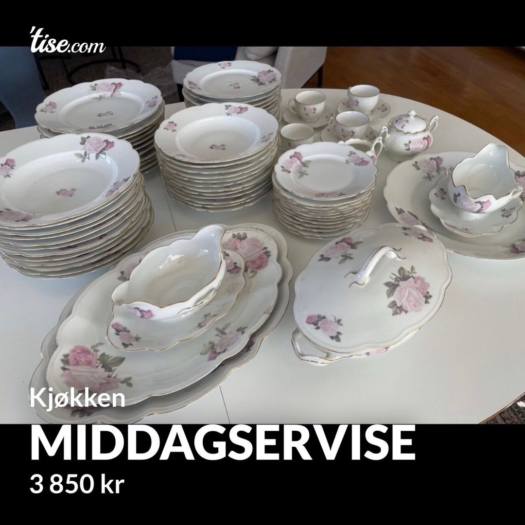 Middagservise