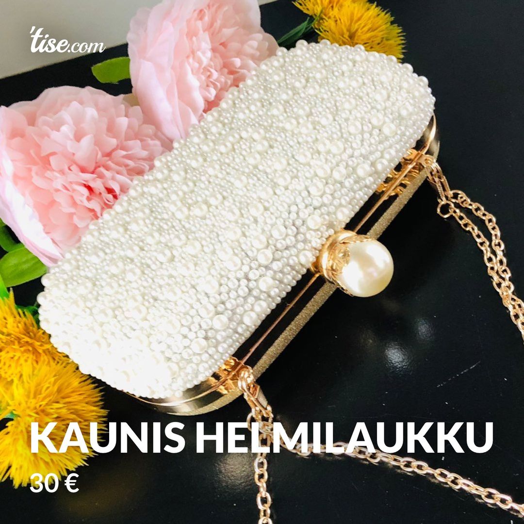 Kaunis helmilaukku