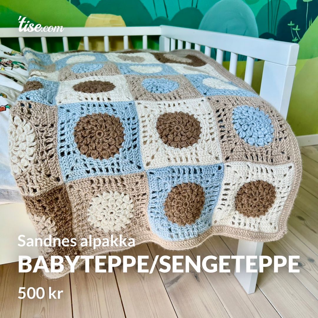 Babyteppe/sengeteppe