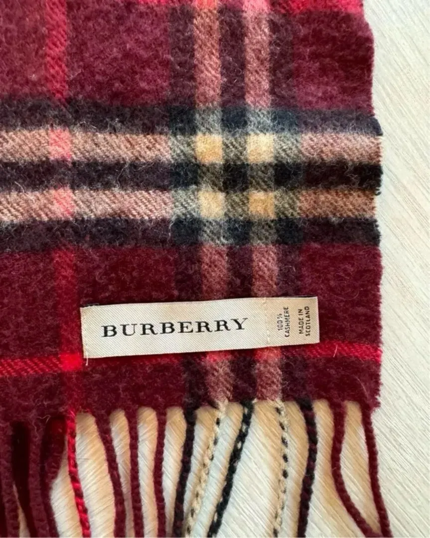 Burberry skjerf