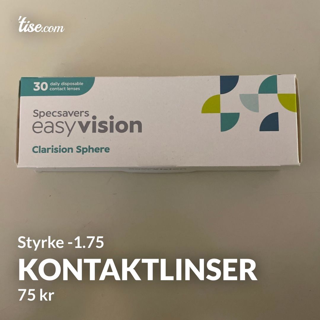 Kontaktlinser