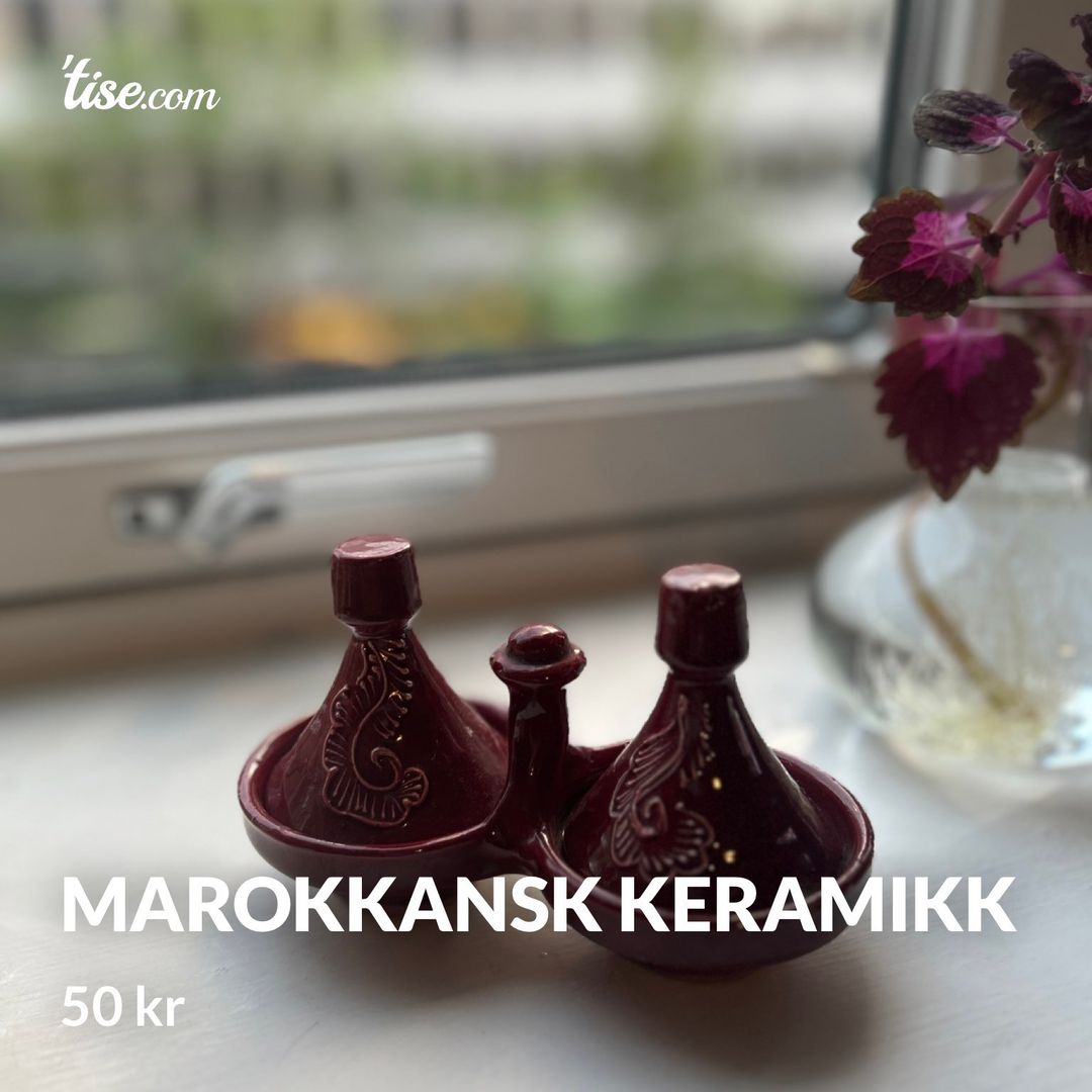 Marokkansk keramikk