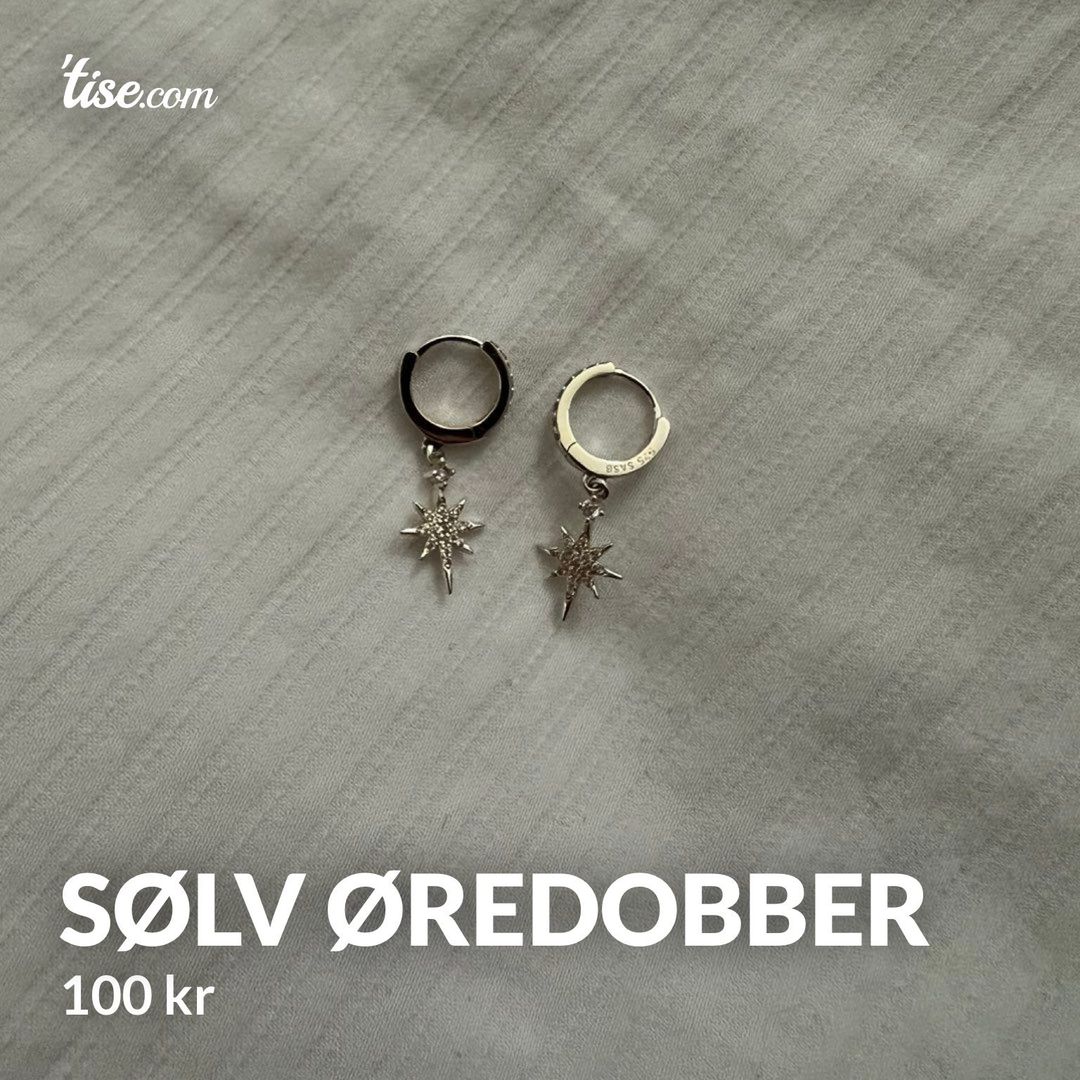 Sølv øredobber