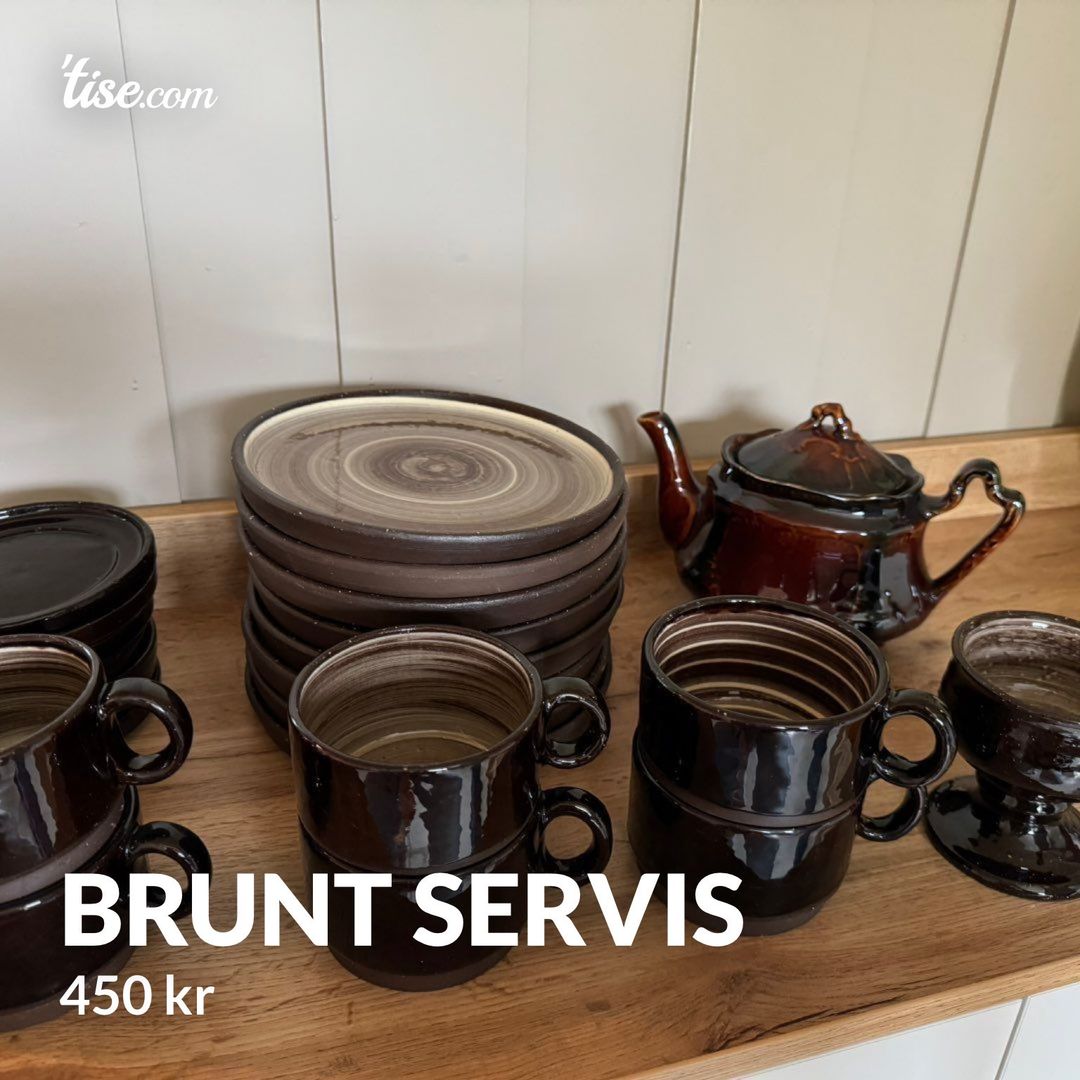 Brunt servis