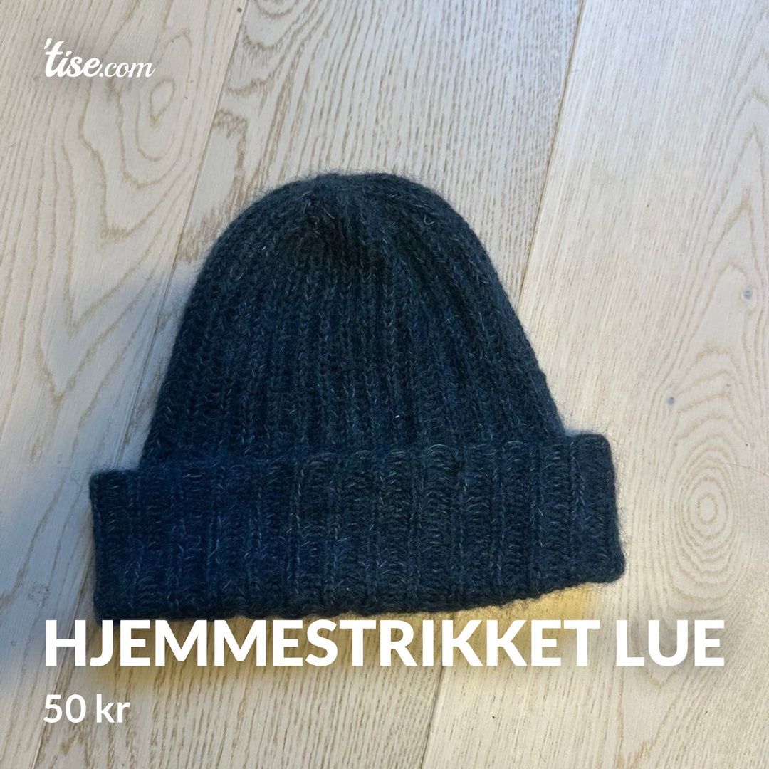 Hjemmestrikket lue