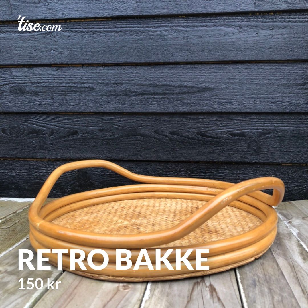 Retro bakke