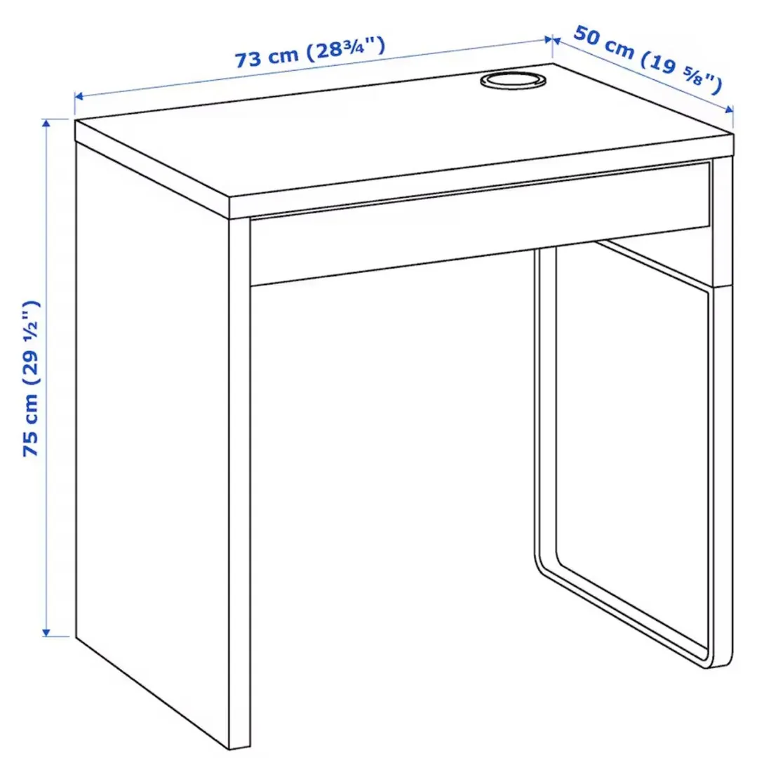 MICKE-skrivebord