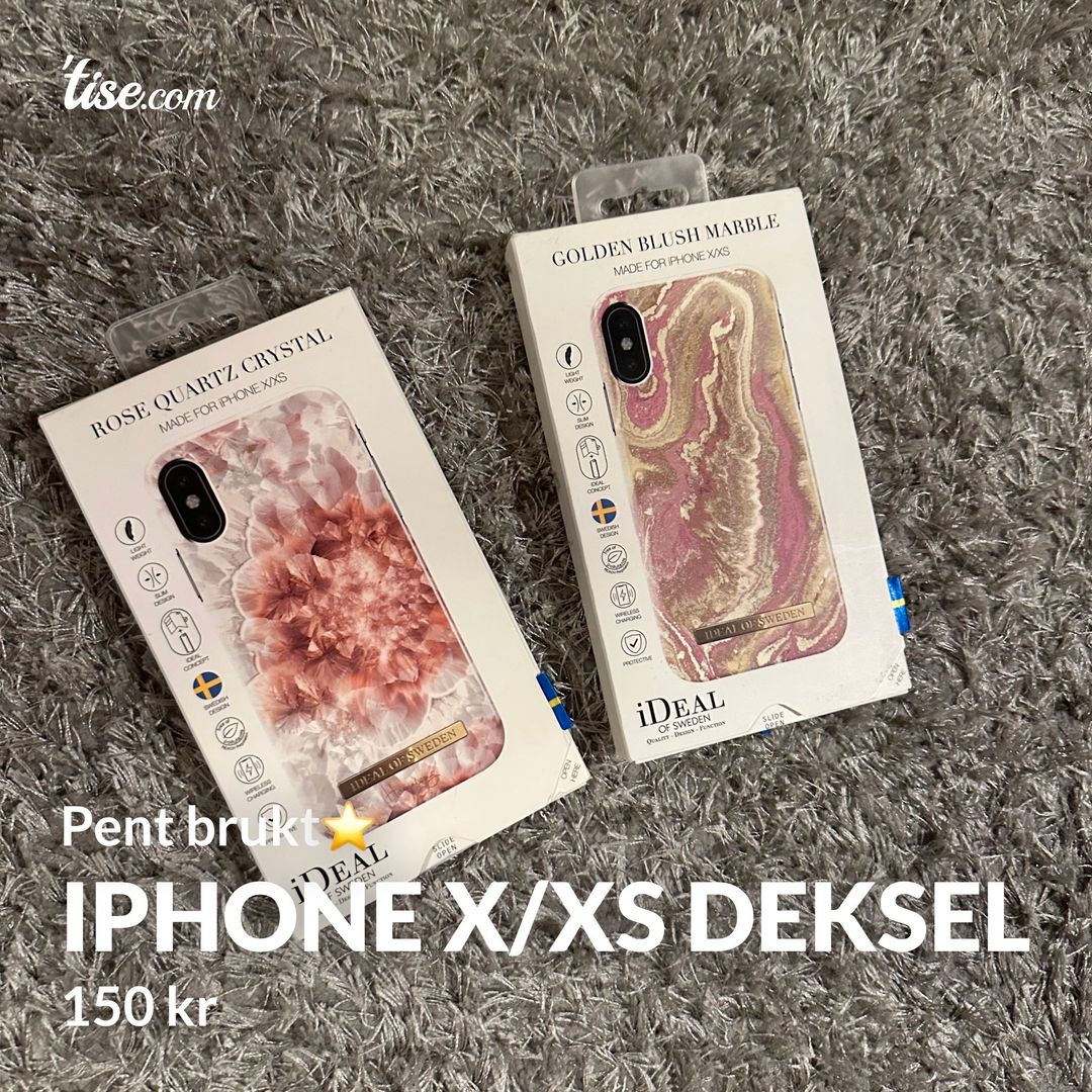 IPhone x/xs deksel