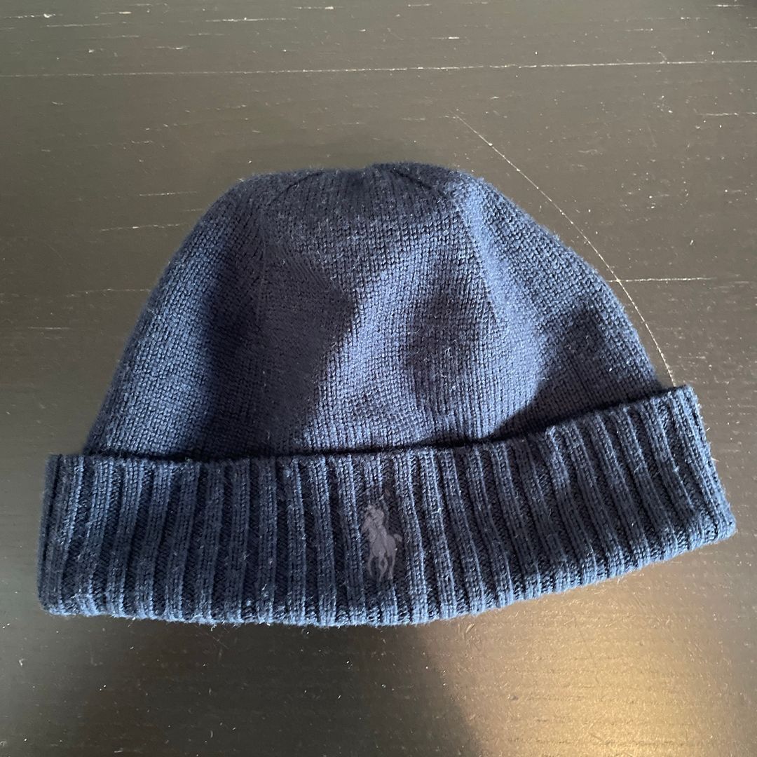 Polo beanie blå