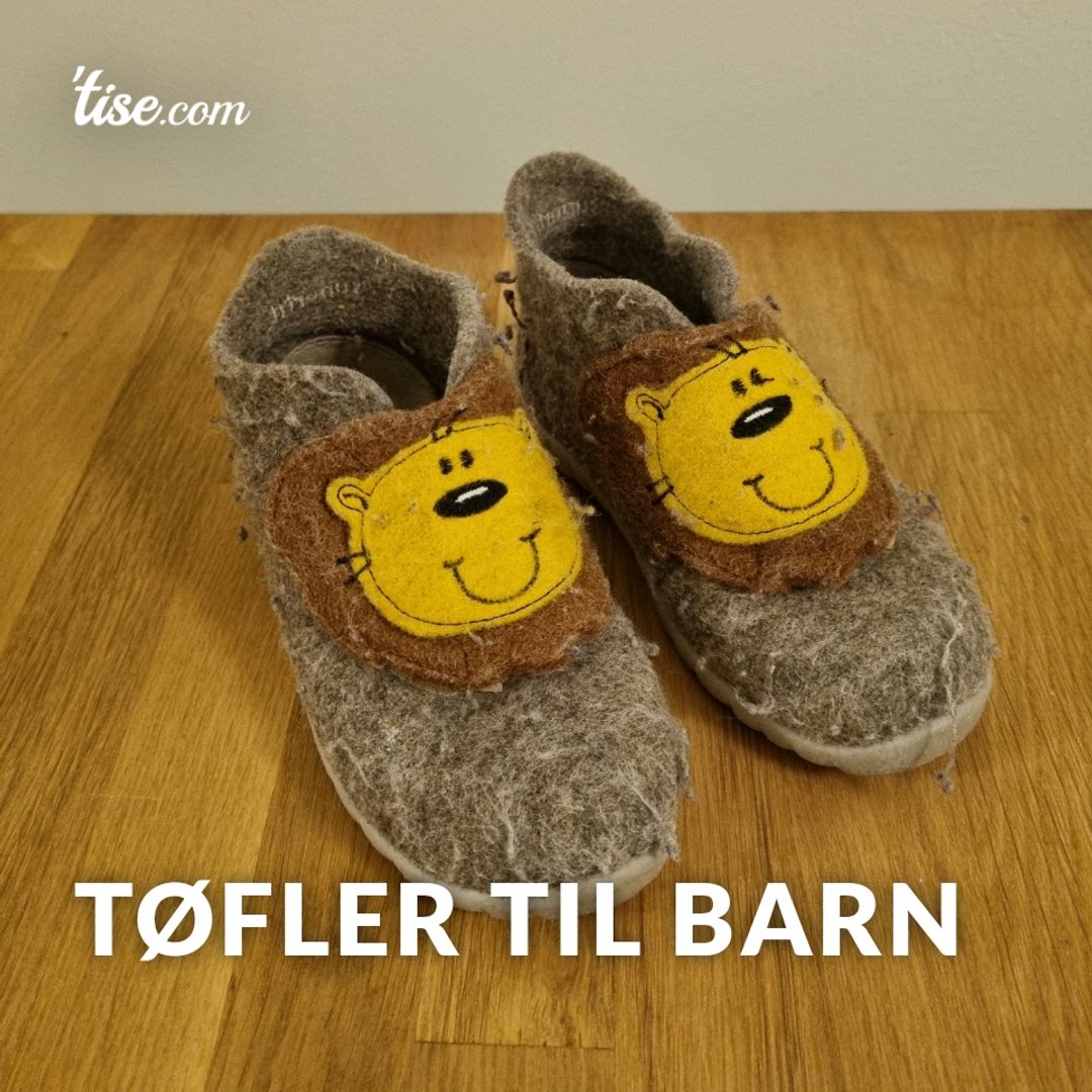 Tøfler Til Barn