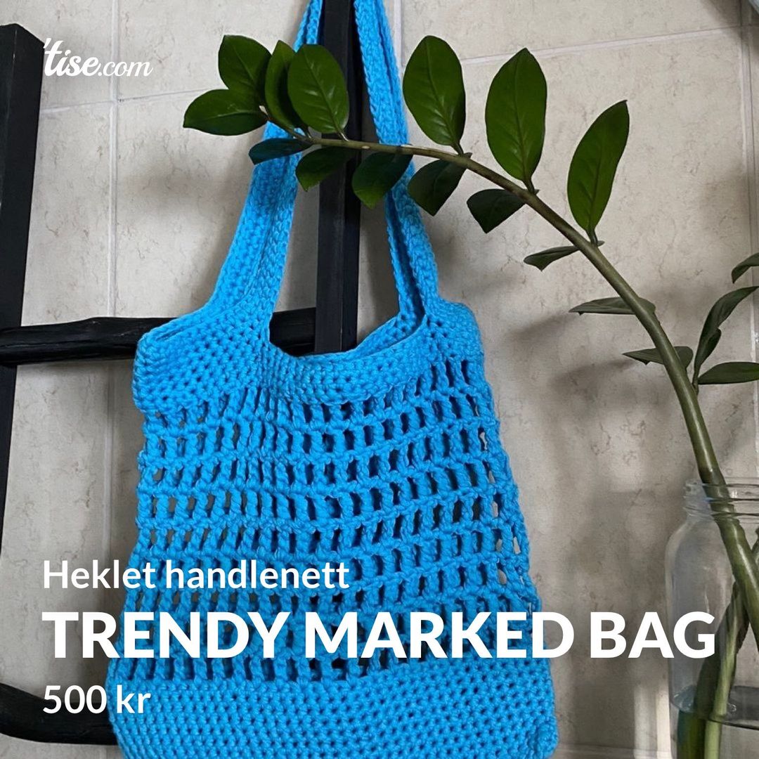 Trendy marked bag