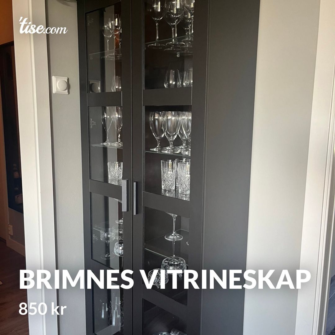 Brimnes vitrineskap