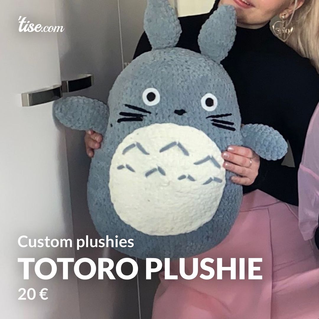 Totoro plushie