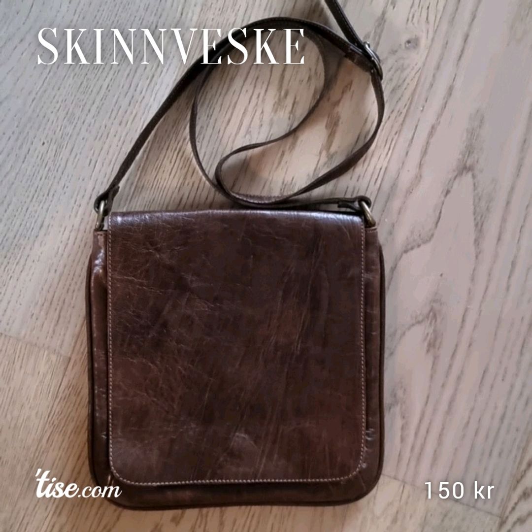 Skinnveske