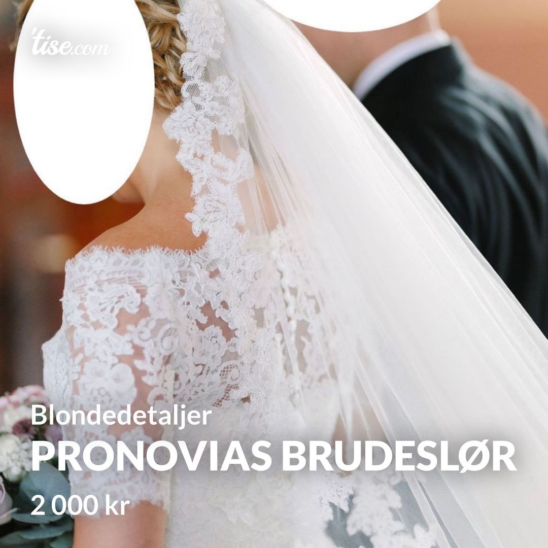 Pronovias brudeslør