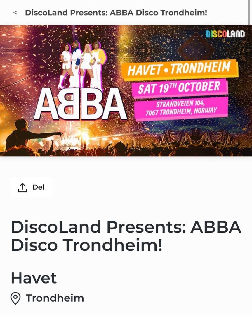 ABBA disco trondheim