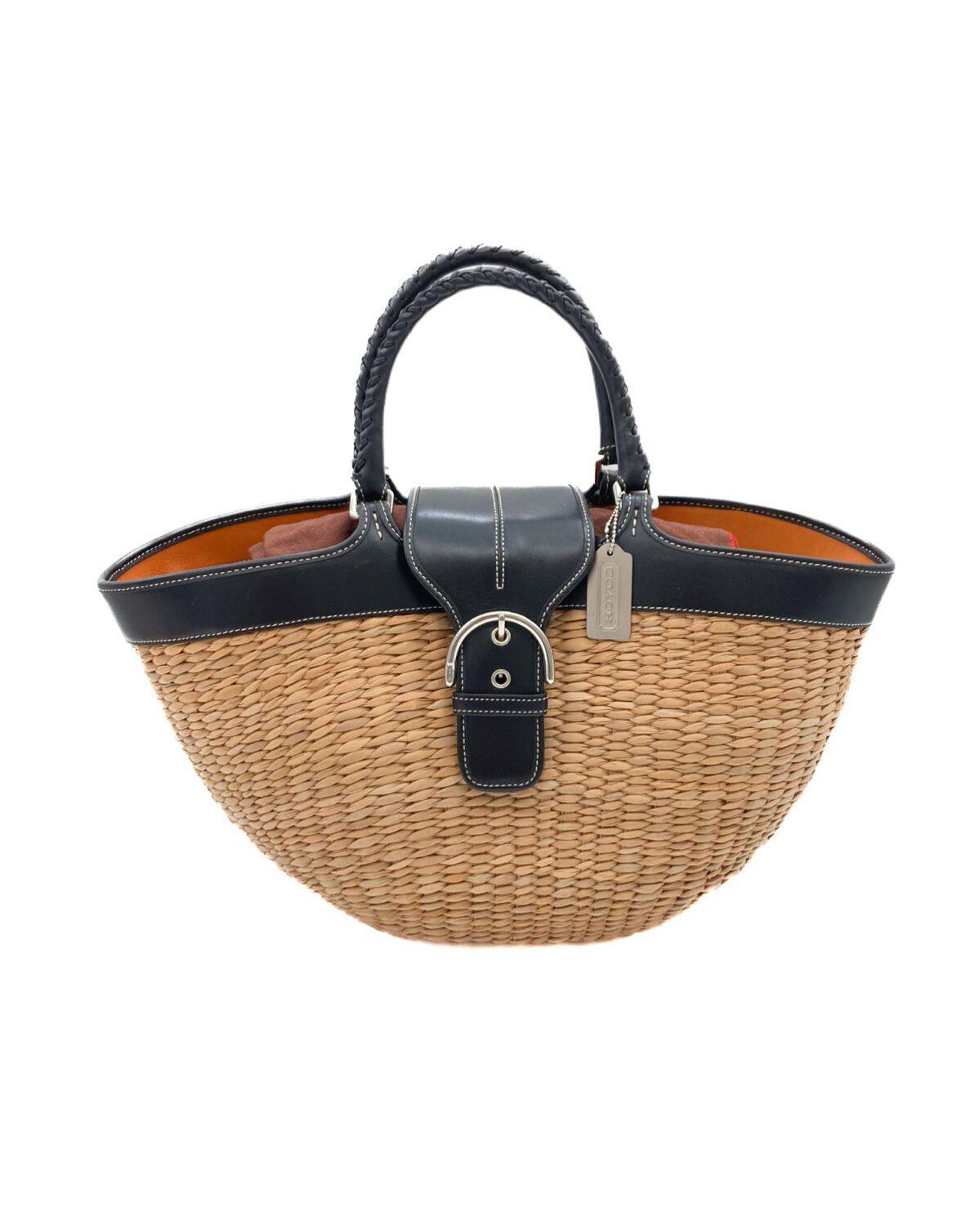 Coach Raffia Tote