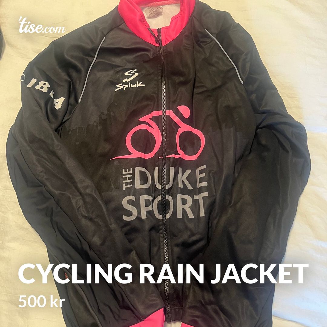 Cycling Rain Jacket