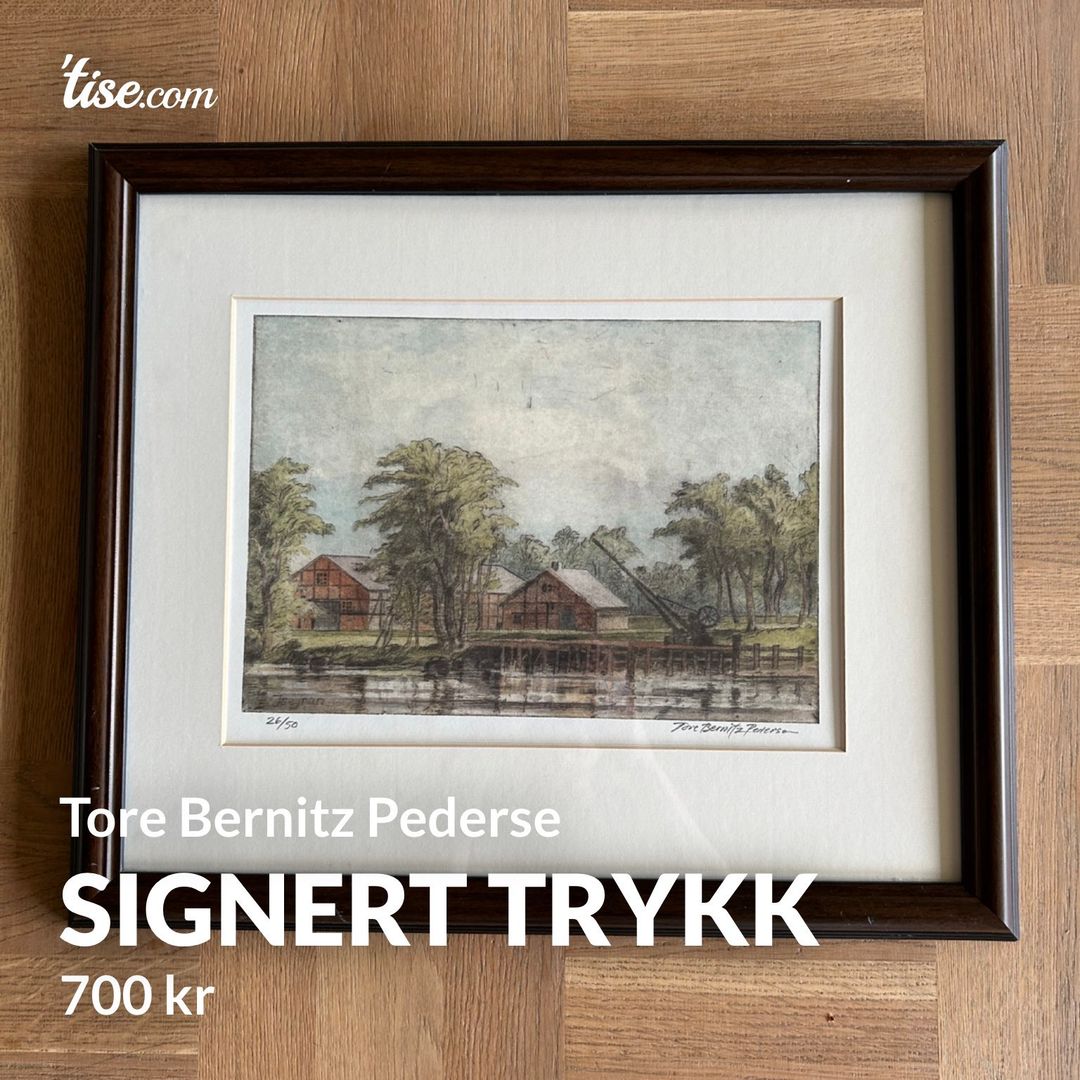 Signert trykk