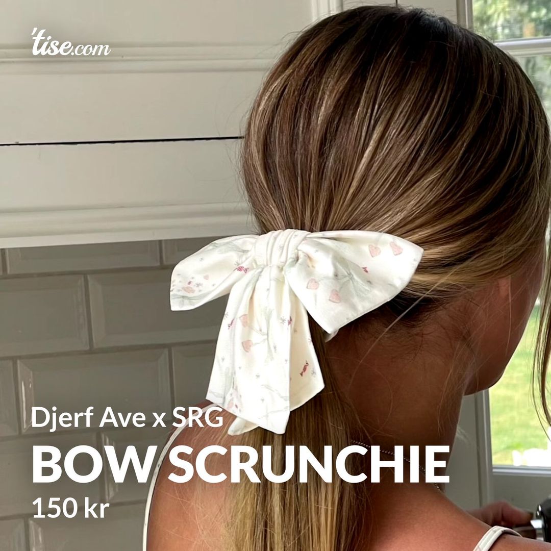 bow scrunchie