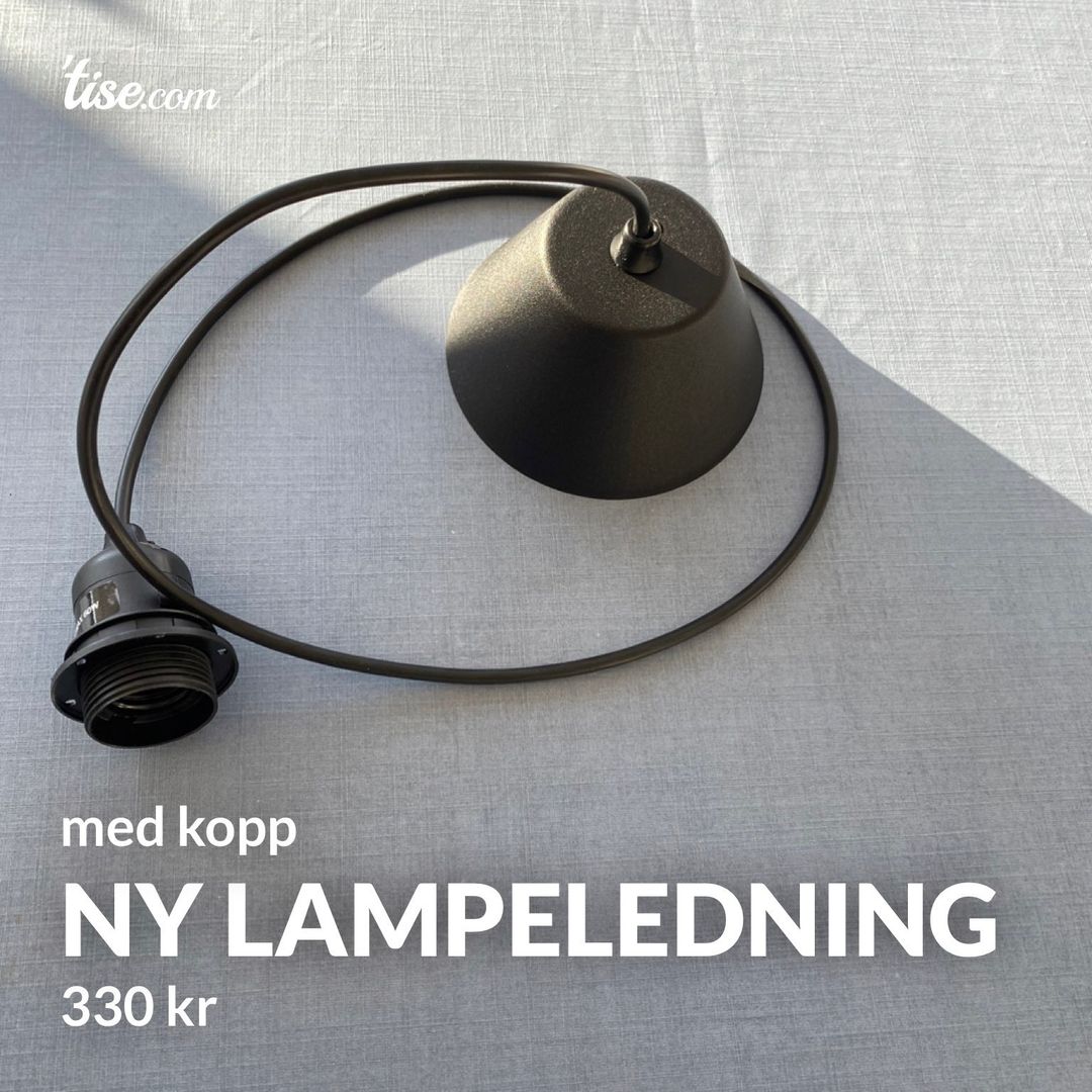 Ny lampeledning