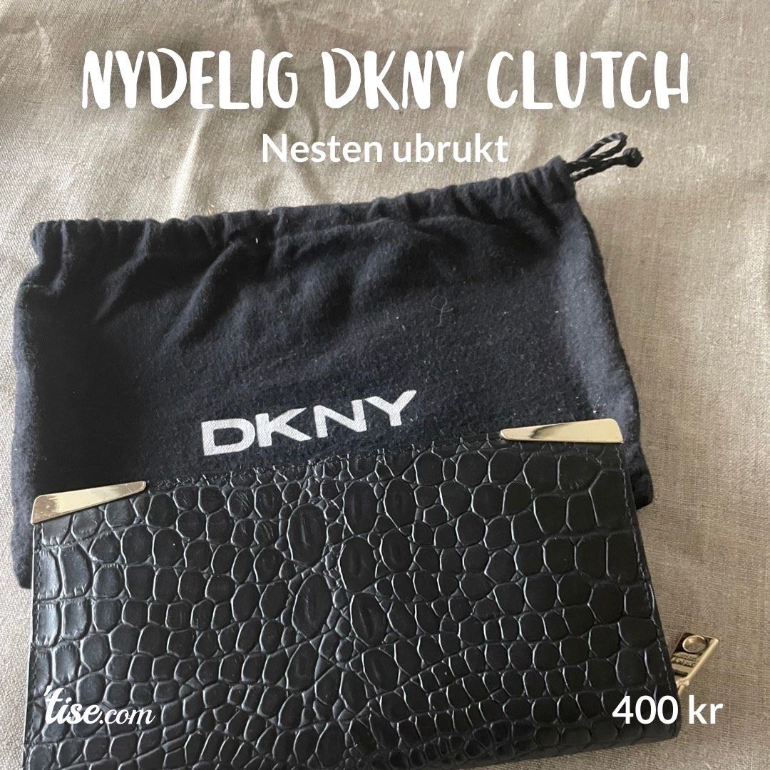 Nydelig DKNY clutch