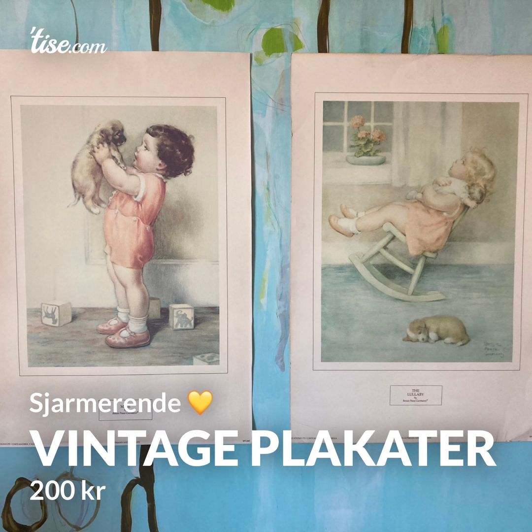 Vintage plakater