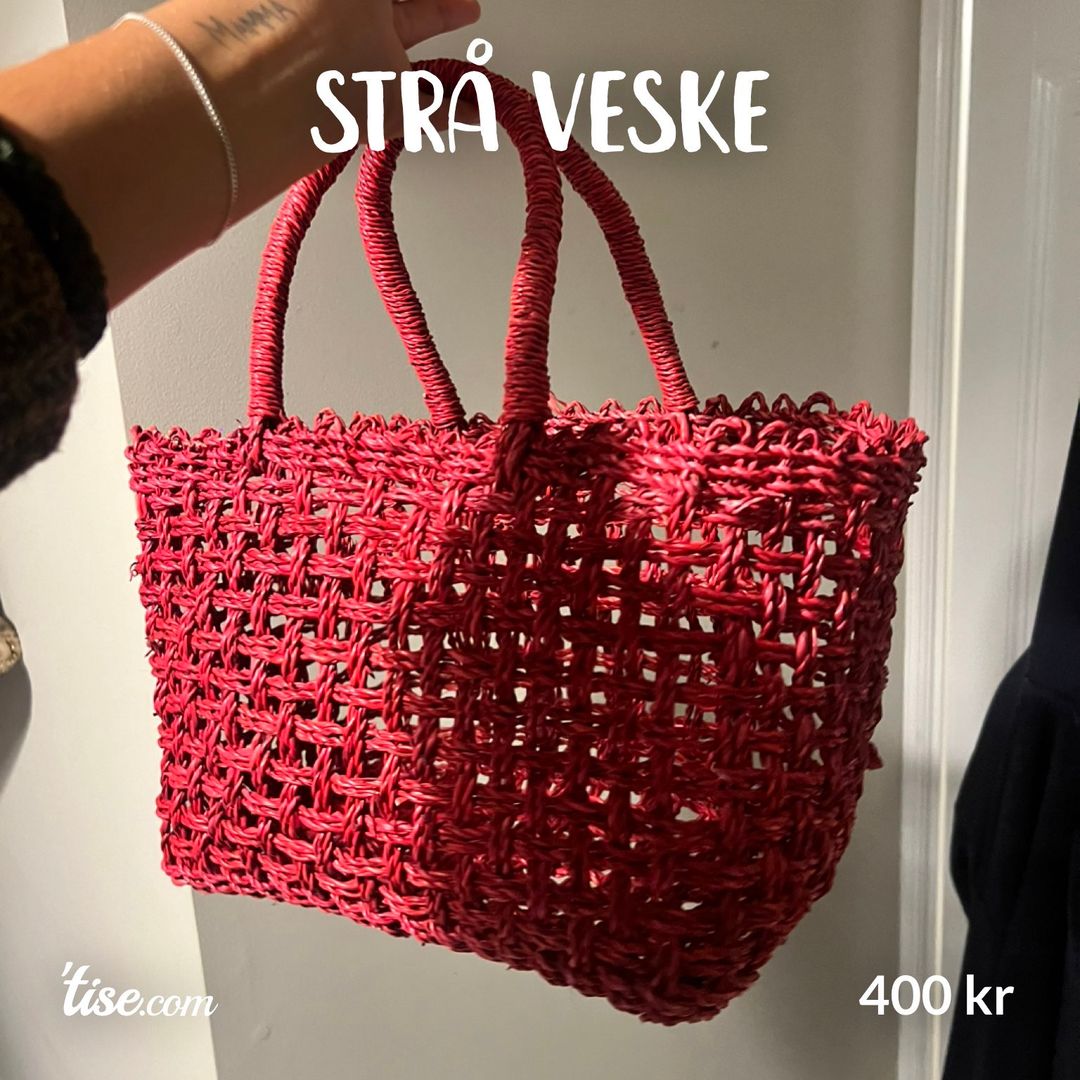 Strå veske