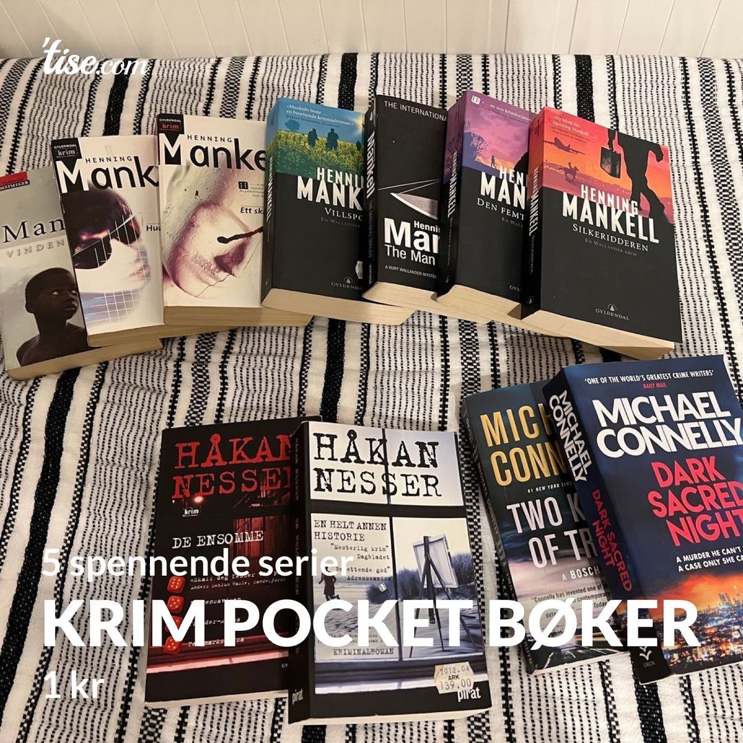 Krim Pocket bøker