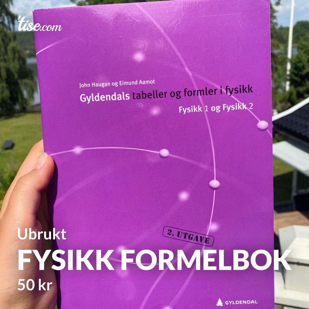 Fysikk formelbok