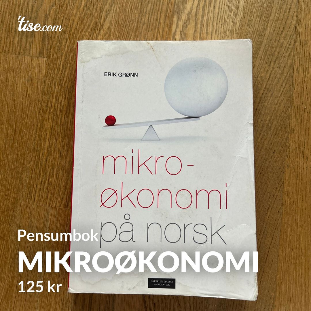 Mikroøkonomi