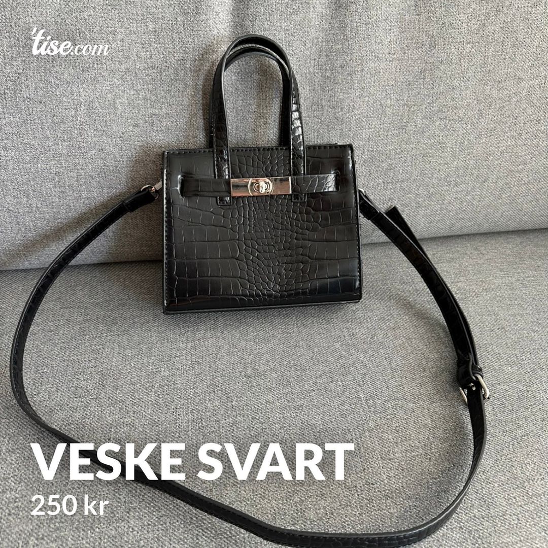 Veske svart