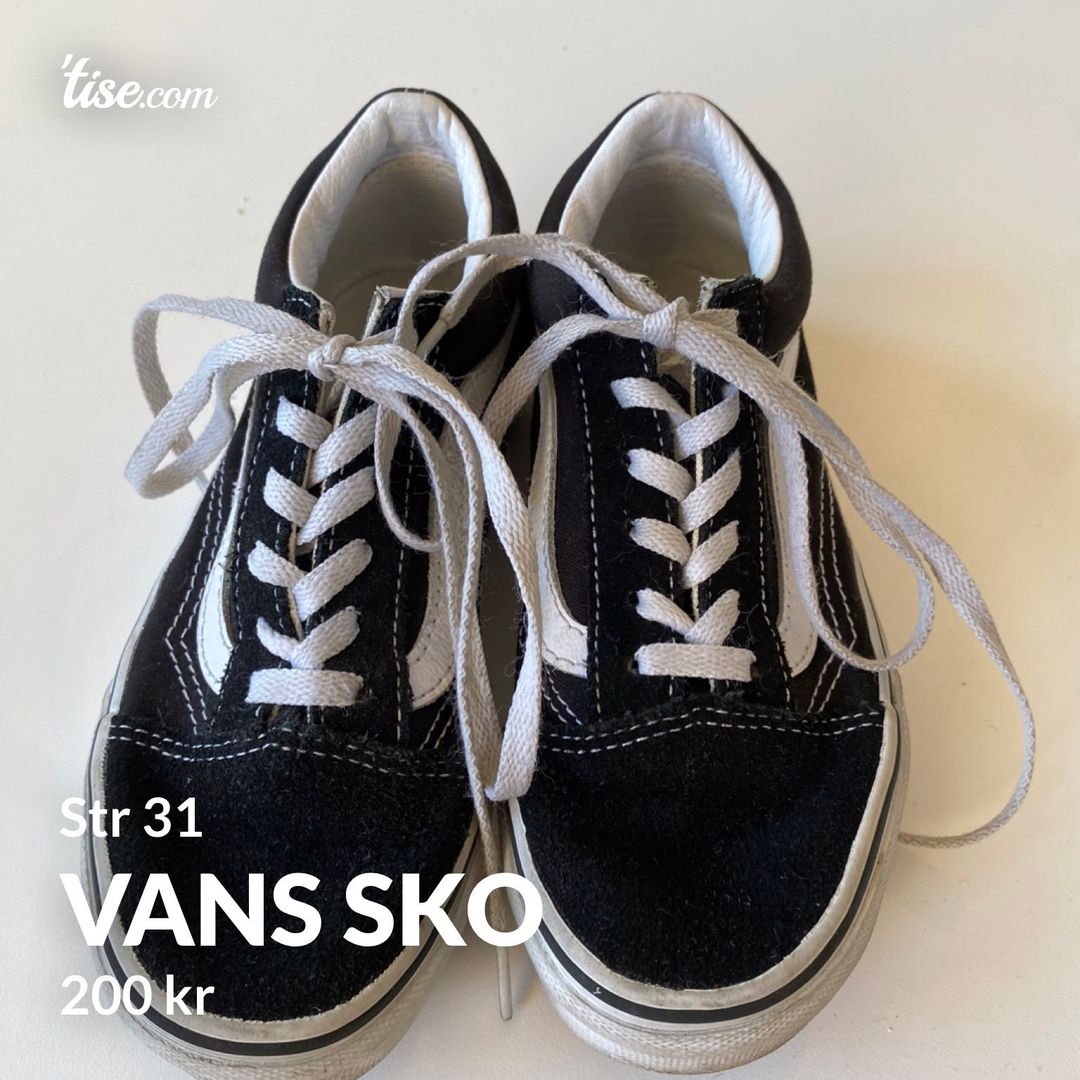 Vans sko