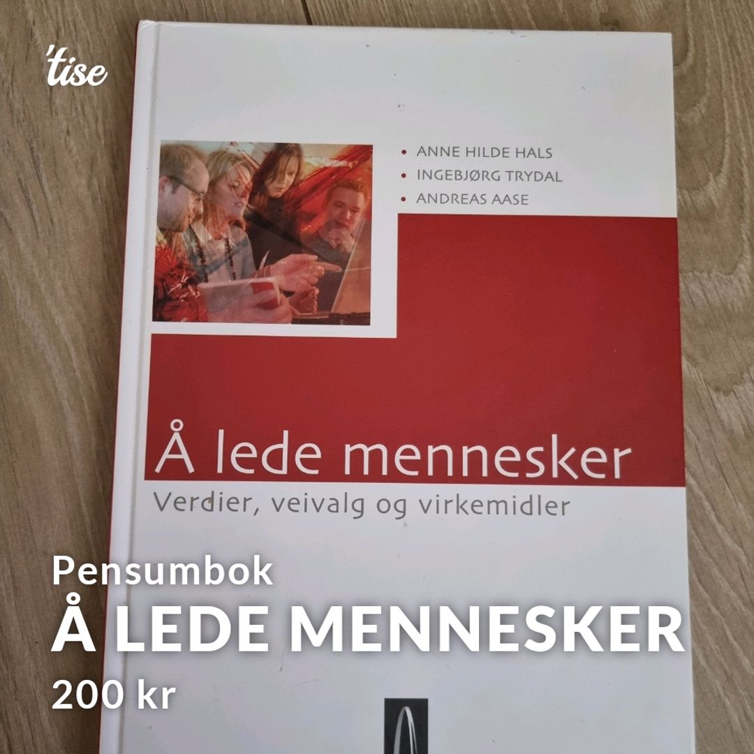 Å Lede Mennesker