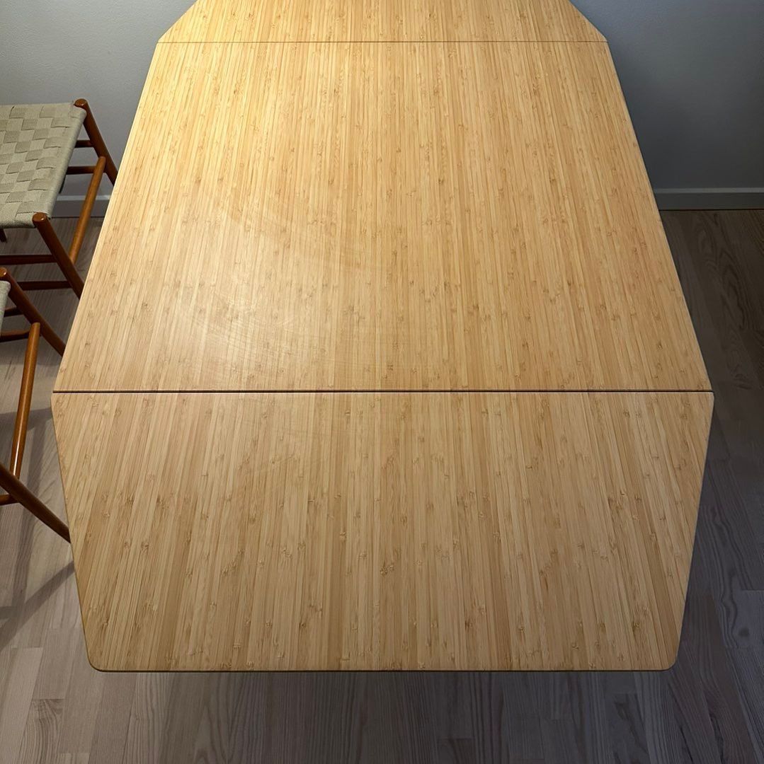 Ikea bambusbord