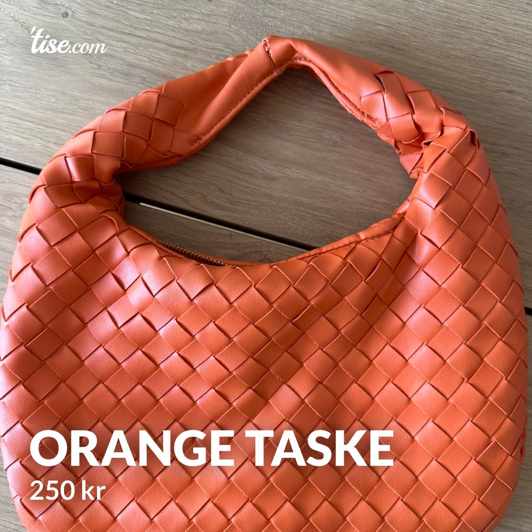 Orange taske