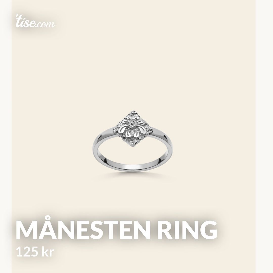 Månesten ring