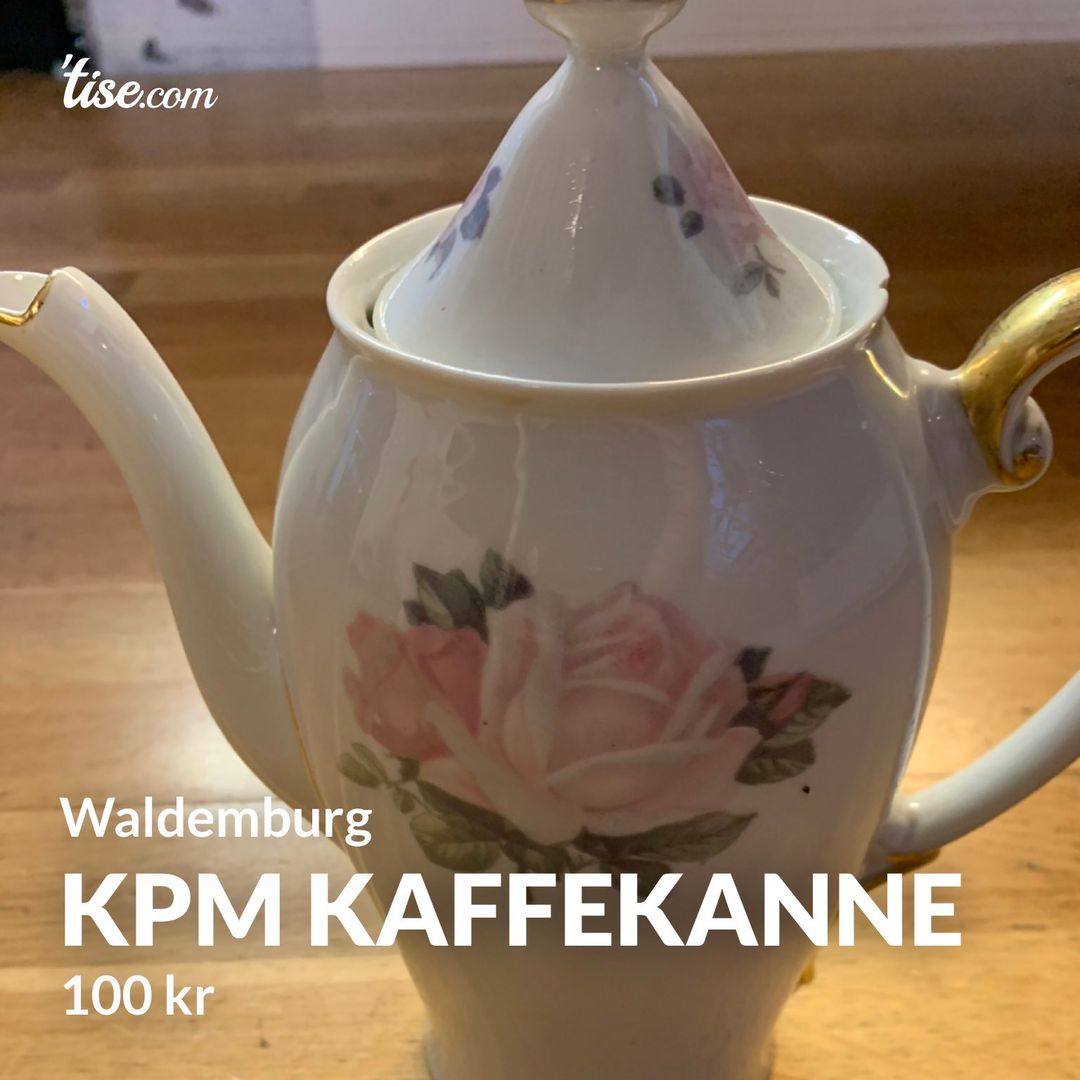 KPM Kaffekanne