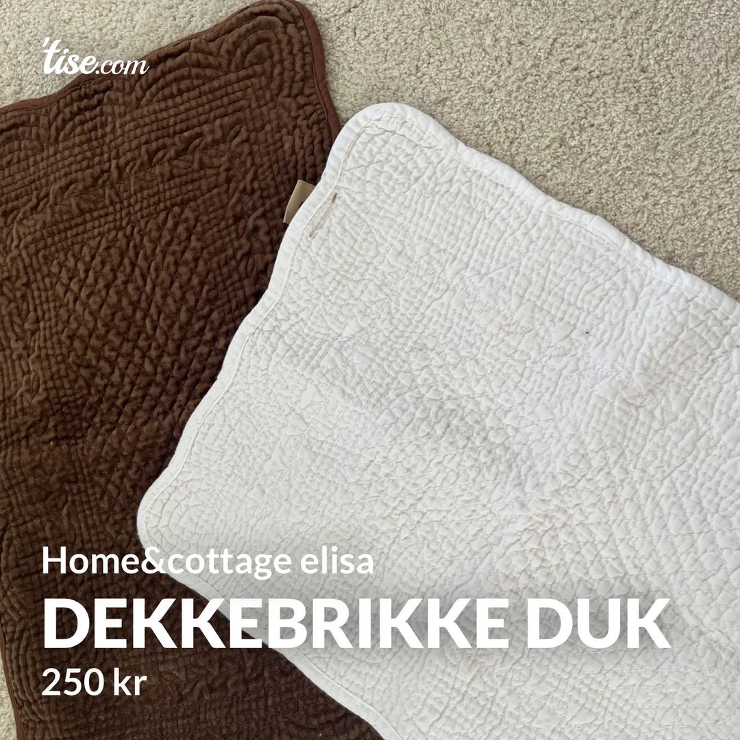 Dekkebrikke duk