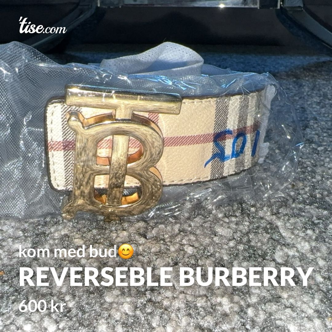 reverseble burberry