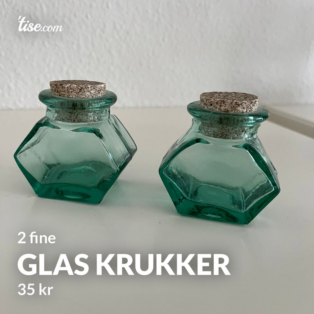 Glas krukker